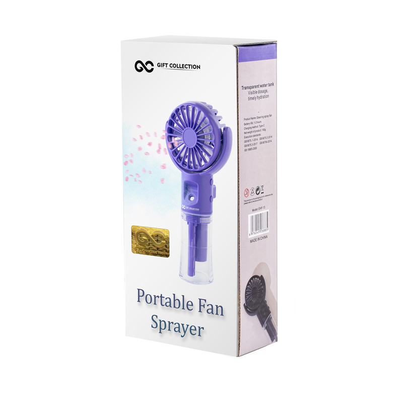 پنکه شارژی گیفت کالکشن مدل Sprayer ظرفیت 400 میلی آمپر ساعت