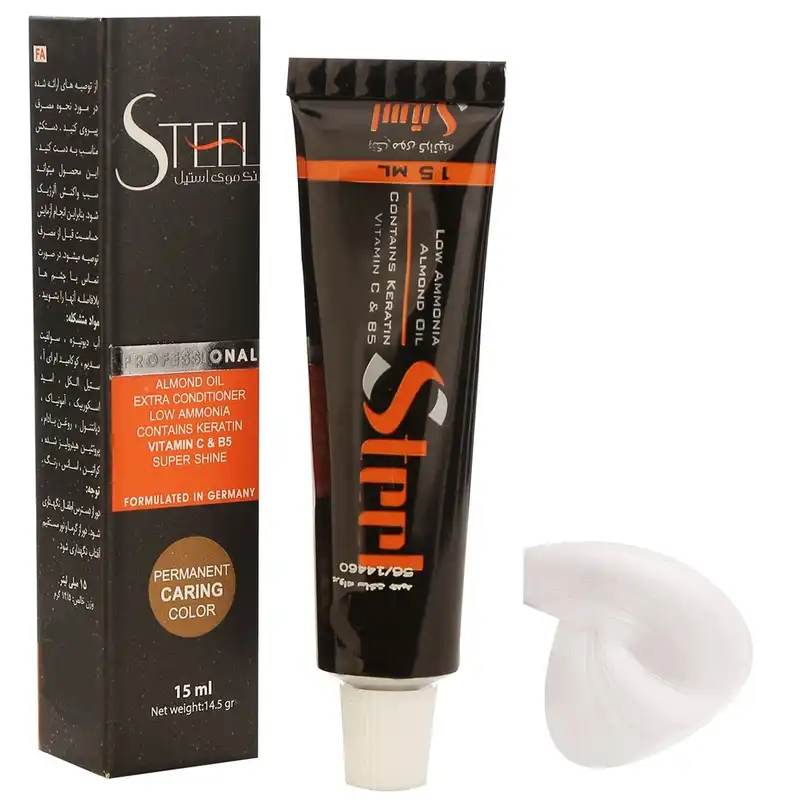 رنگ مو استیل شماره E18 حجم 15 میلی لیتر رنگ واریاسیون روشن کننده