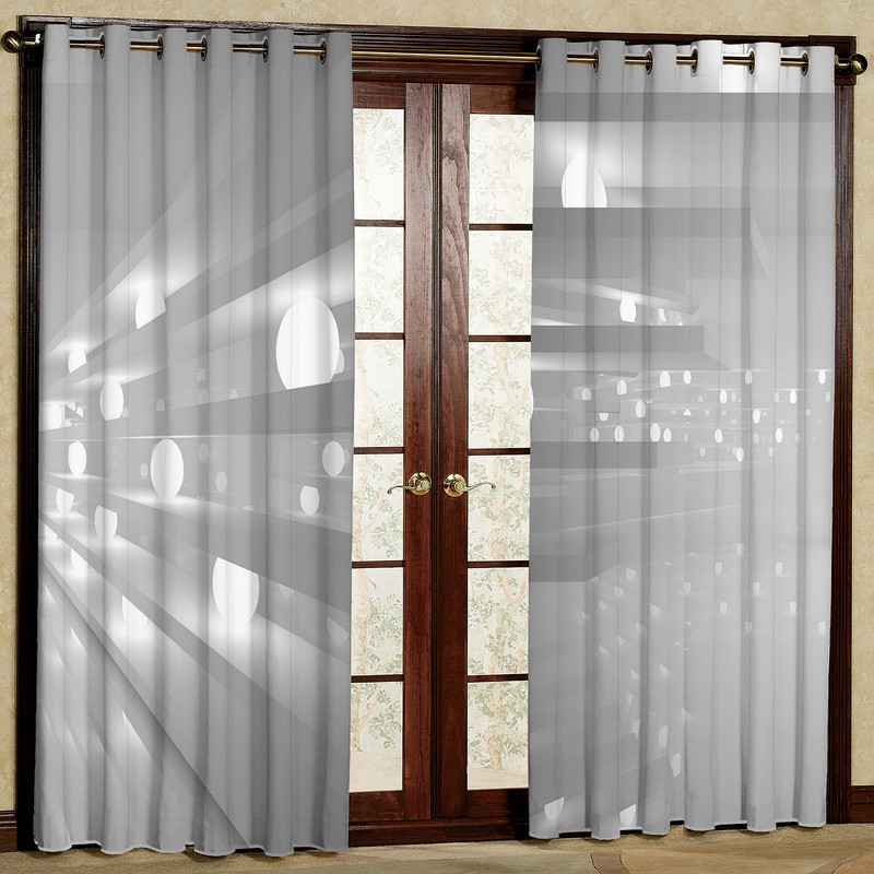 پرده مدل مخمل پانچی کد 1154T2 سایز 200x140 سانتی متر