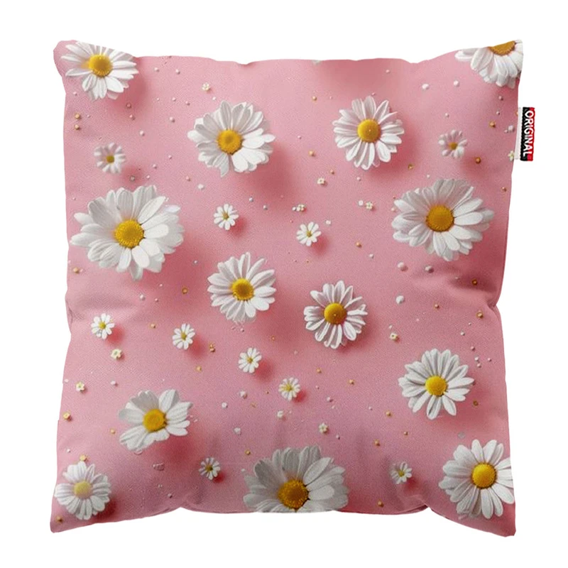 کوسن پاد آفرین طرح گل کد 545 سایز 30*30 سانتی متر