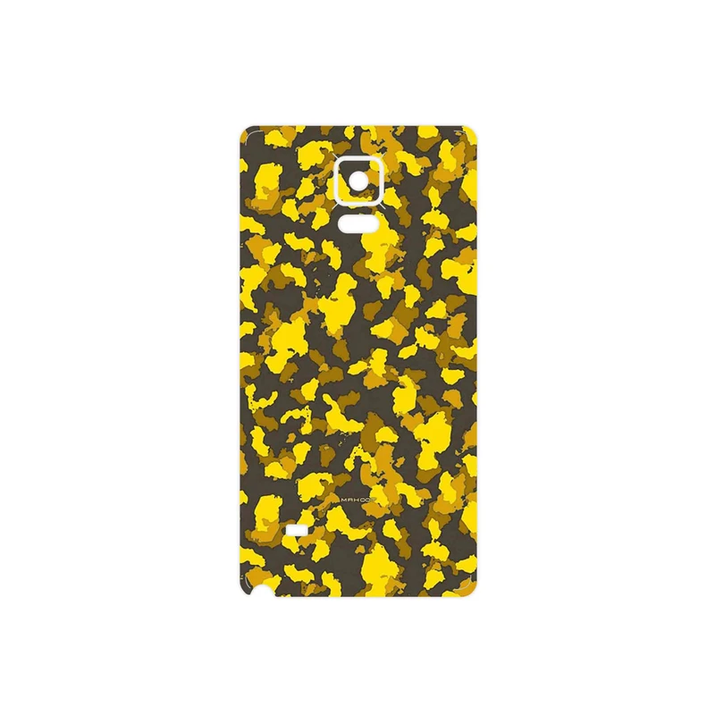 برچسب پوششی ماهوت مدل Yellow Infantry Army مناسب برای گوشی موبایل سامسونگ Galaxy Note 4