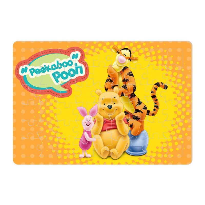 پازل 54 تکه هومرو مدل PL842 طرح انیمیشن وینی پو