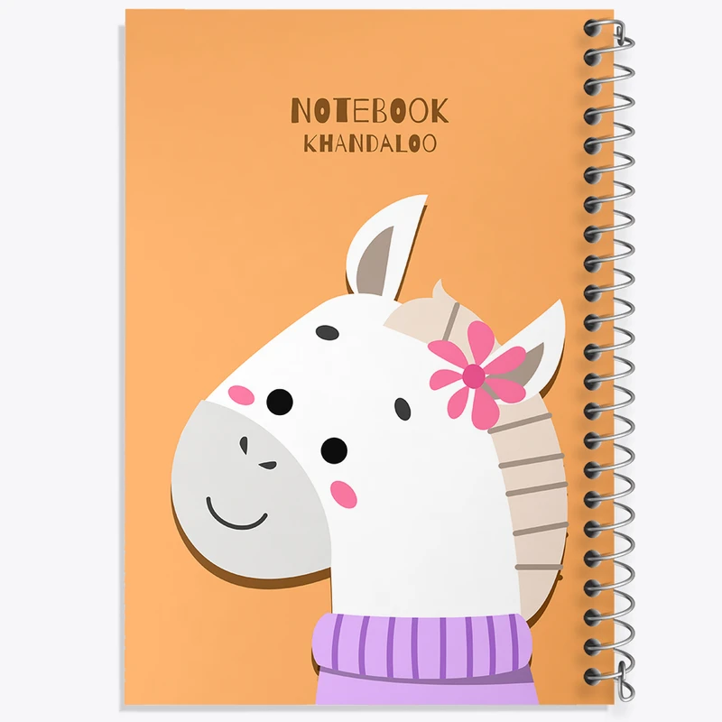 دفتر لیست خرید 50 برگ خندالو طرح الاغ بامزه کد N1093