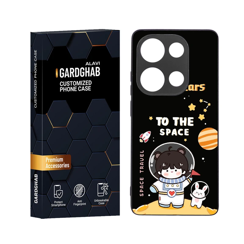 کاور گارد قاب علوی مدل دور ژله ای مناسب برای گوشی موبایل شیائومی Redmi Note 13 Pro 4G