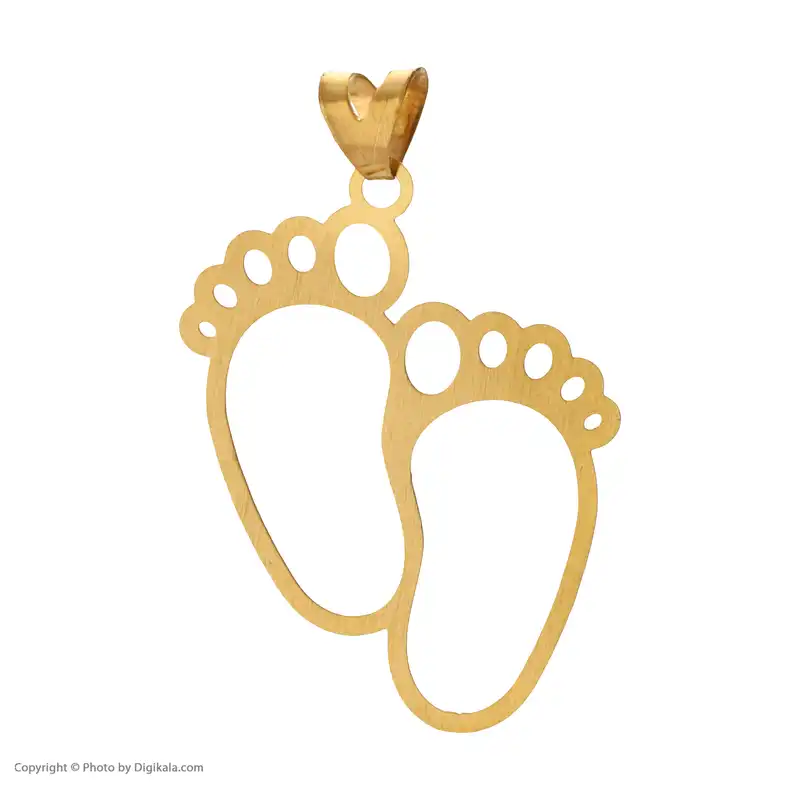 آویز گردنبند طلا 18 عیار دخترانه مایا ماهک مدل MM1641
