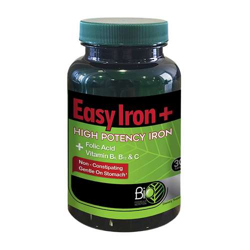 قرص ایزی آیرون پلاس بایو فرمولا بسته 30 عددی