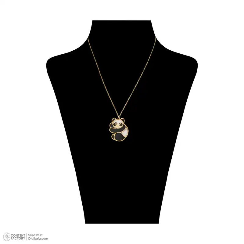 گردنبند طلا 18 عیار زنانه تاج مدل G560