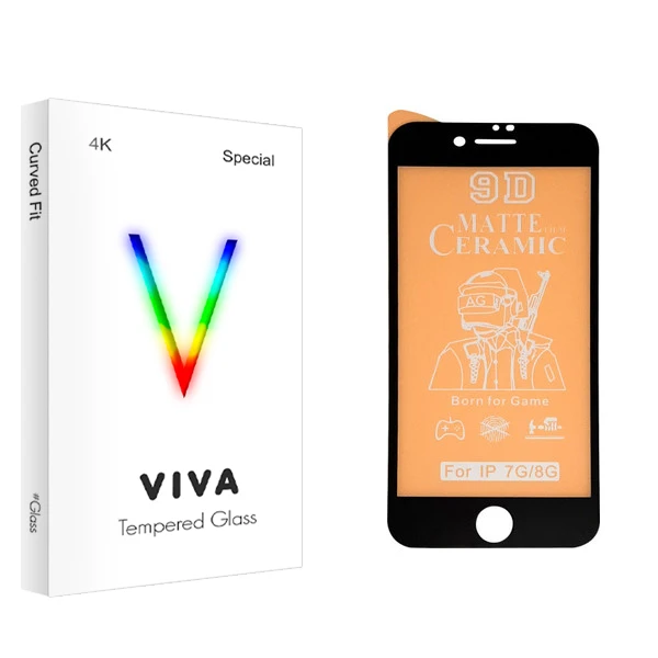 محافظ صفحه نمایش مات ویوا مدل 4K مناسب برای گوشی موبایل اپل iphone 7/8