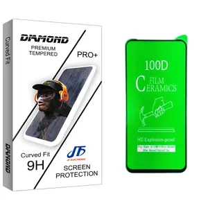 JF Diamond glass Screen Protector For Xiaomi شیائومی Redmi Note 9