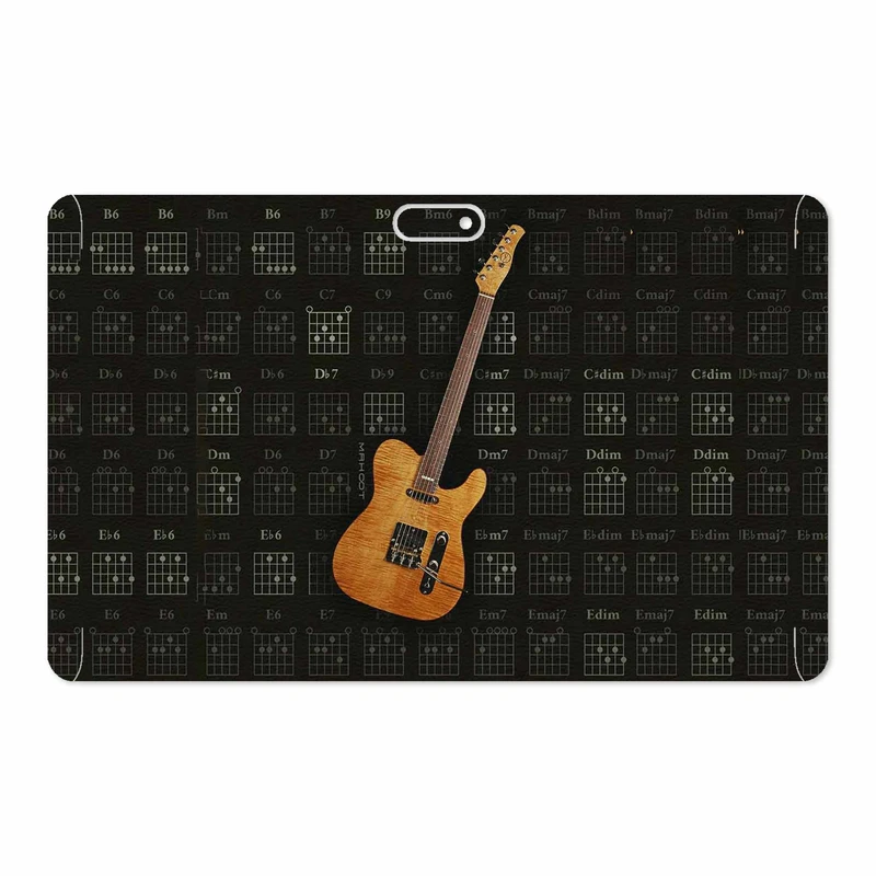 برچسب پوششی ماهوت مدل Guitar-Instrument مناسب برای تبلت جی ال ایکس W11 Plus