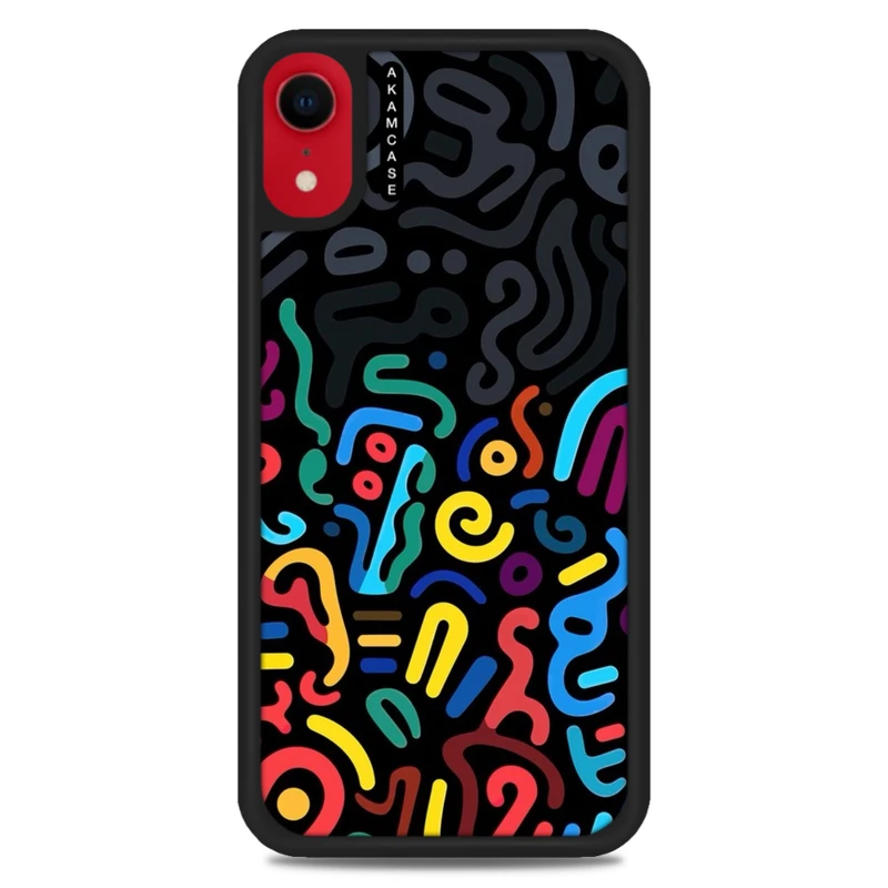 کاور آکام مدل AMC-WAXR-DOODLE8 مناسب برای گوشی موبایل اپل iPhone XR