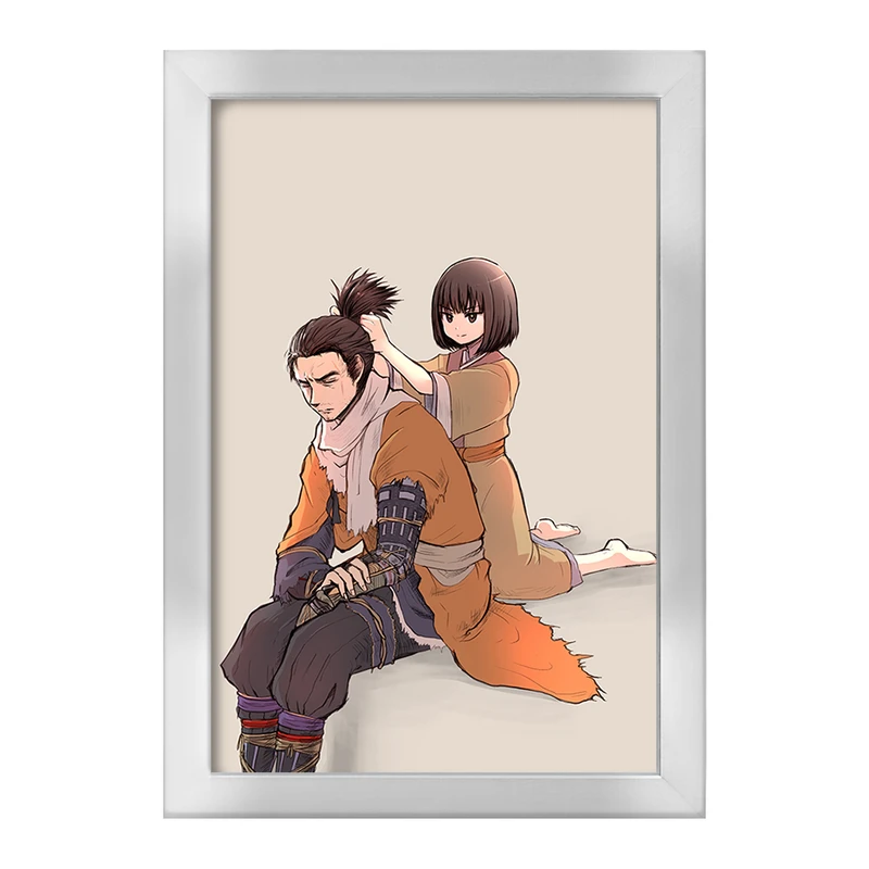 تابلو خندالو طرح بازی سکیرو (sekiro) کد 31697