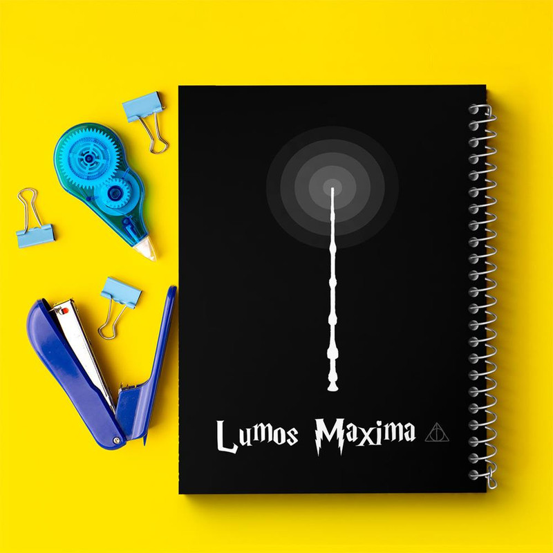 دفتر مشق 100 برگ خندالو طرح هری پاتر کد 24946