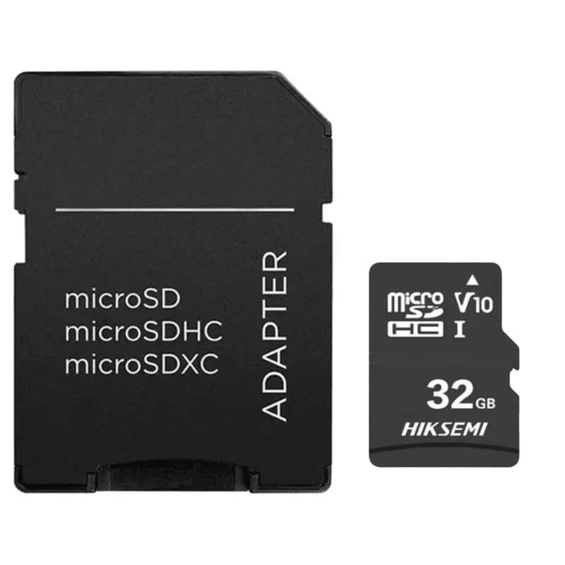 کارت حافظه microSDHC هایکسمی مدل HS-TF-C1 کلاس 10 ظرفیت 32 گیگابایت به همراه آدابتور کارت حافظه microSDHC هایکسمی مدل HS-TF-C1 کلاس 10 ظرفیت 32 گیگابایت به همراه آدابتور
