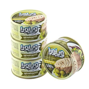 کنسرو ماهی تن ویلورا در روغن زیتون خوراکی - 180 گرم بسته 4 عددی