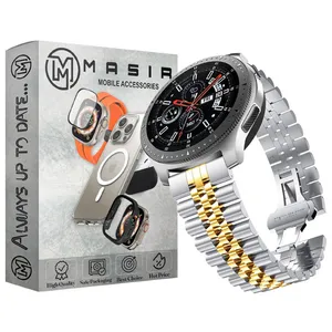 Masir 5bead dual color Butterfly Strap suitable for Galaxy Watch 6 40mm / Watch 44mm / Watch classic 43mm / Watch classic 47mm