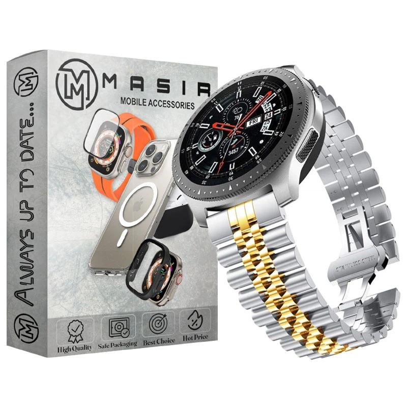 بند مسیر مدل 5bead dual color Butterfly مناسب برای ساعت هوشمند شیائومی Mi Watch XMWTCL02