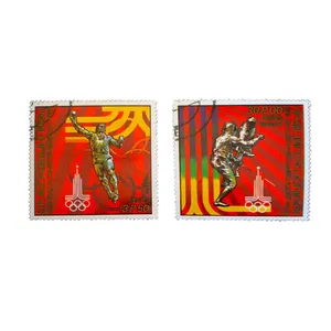 تمبر یادگاری طرح ورزشی کد var-802 مجموعه 2 عددی
