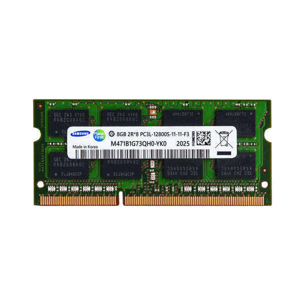 رم لپتاپ DDR3 تک کاناله 1600 مگاهرتز CL11 سامسونگ مدل PC3L ظرفیت 8 گیگابایت