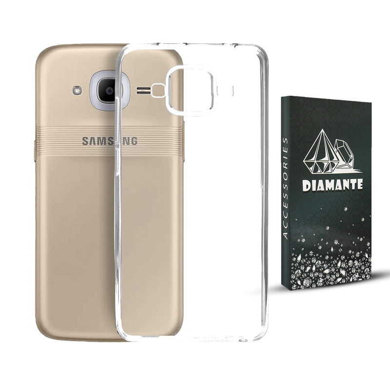 کاور دیامانته مدل Nahid Navy مناسب برای گوشی موبایل سامسونگ Galaxy J2 2015