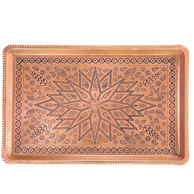 سینی مسی مدل زنجان کد19