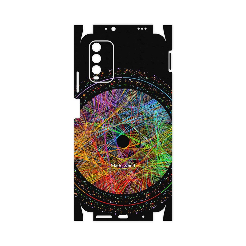 برچسب پوششی ماهوت مدل Mathematical Geometric Shape 2-FullSkin مناسب برای گوشی موبایل شیائومی Redmi 9T