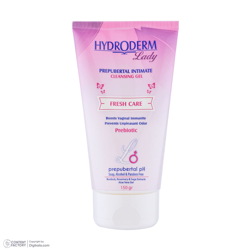 ژل بهداشتی دوشیزگان هیدرودرم مدل Fresh care وزن 150 گرم