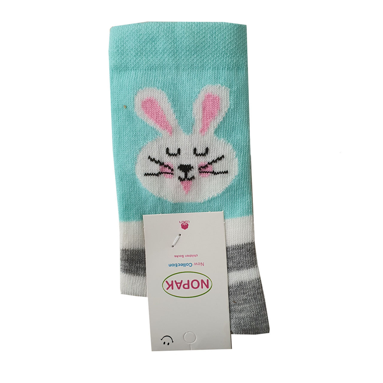 جوراب بچگانه نوپاک مدل rabbit2