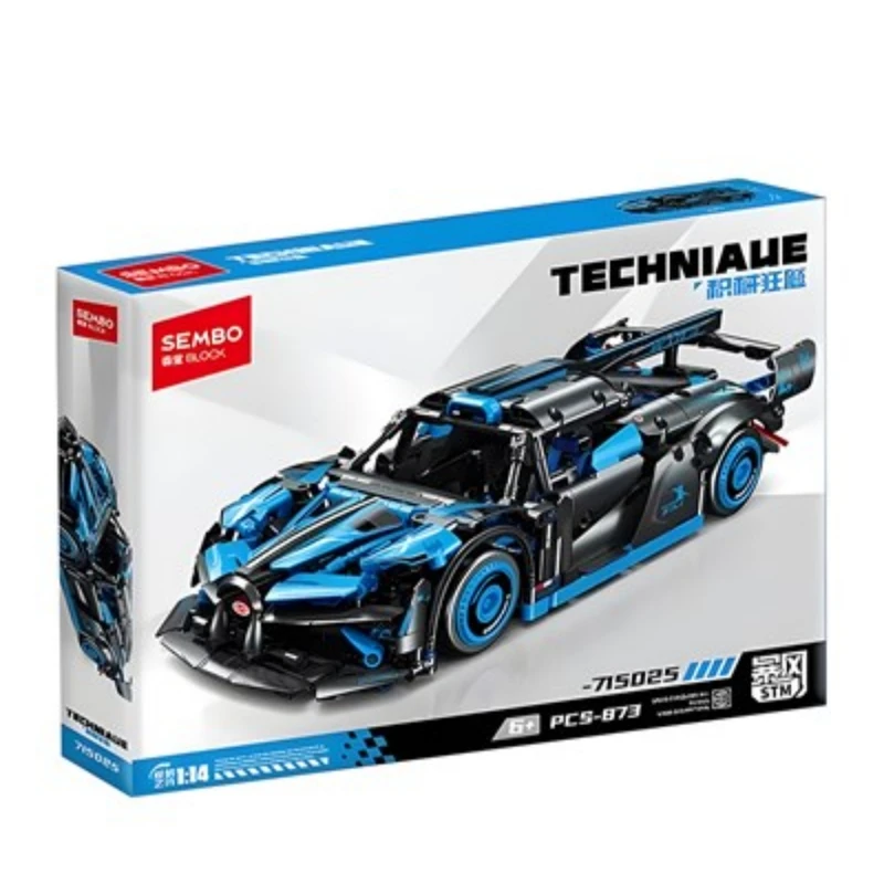 ساختنی 873 تکه سمبو مدل ماشین کد 715012