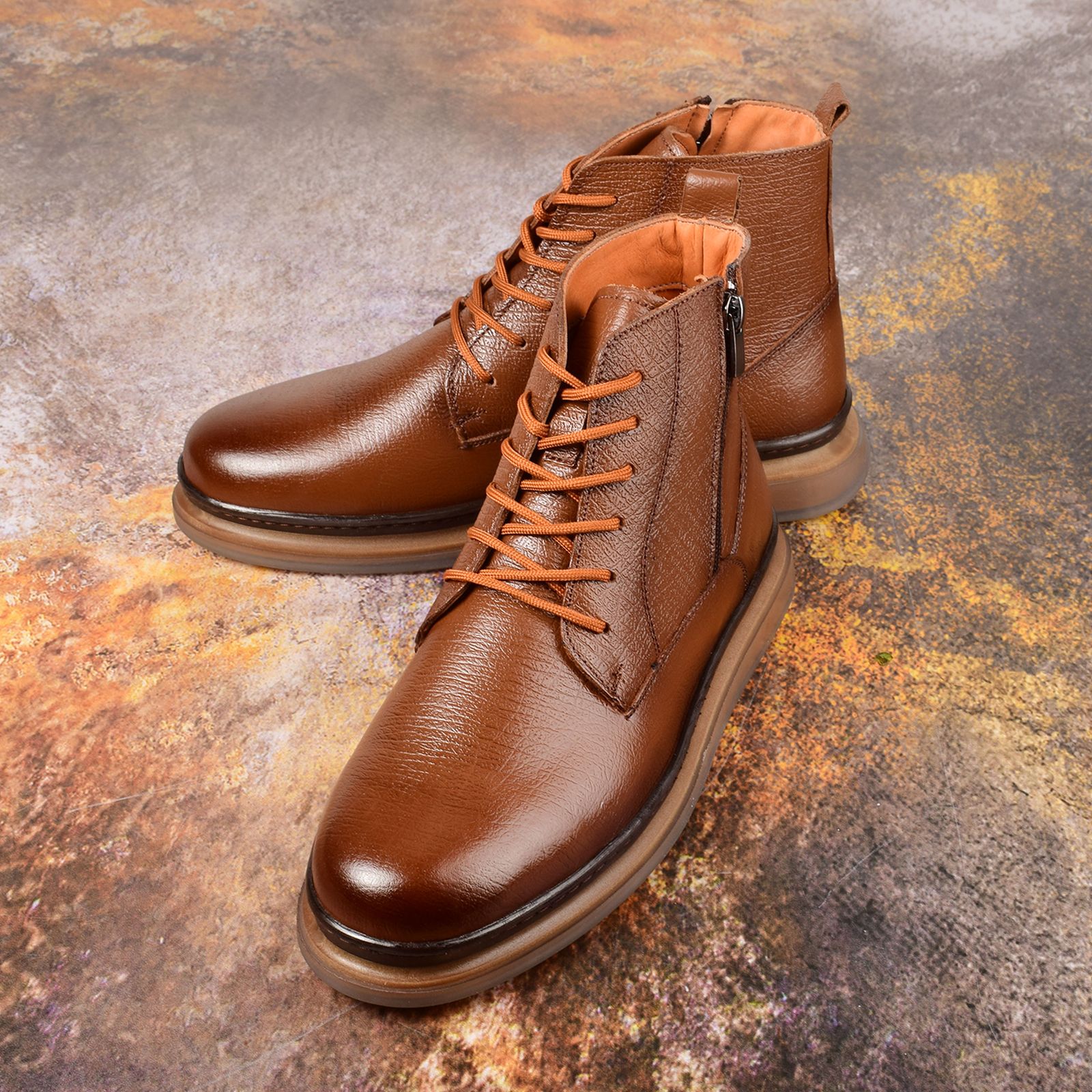 نیم بوت مردانه مدل بلنزا کد HN.1607 -  - 9