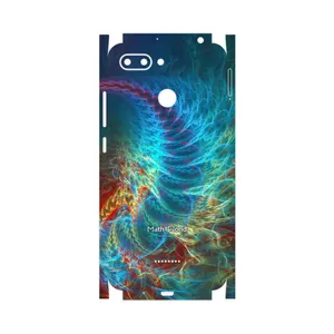 MAHOOT Mathematical Geometric Shape 1-FullSkin Cover Sticker for Xiaomi Redmi 6