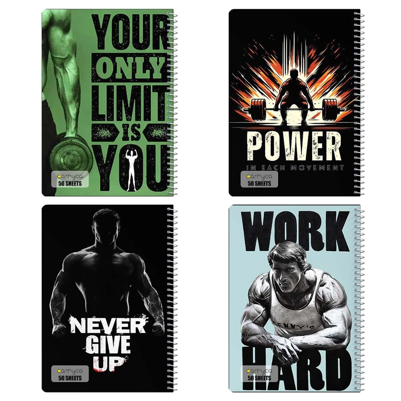 دفتر نقاشي 50 برگ کارنيکا طرح باشگاه کد 97641 مجموعه 4 عددی