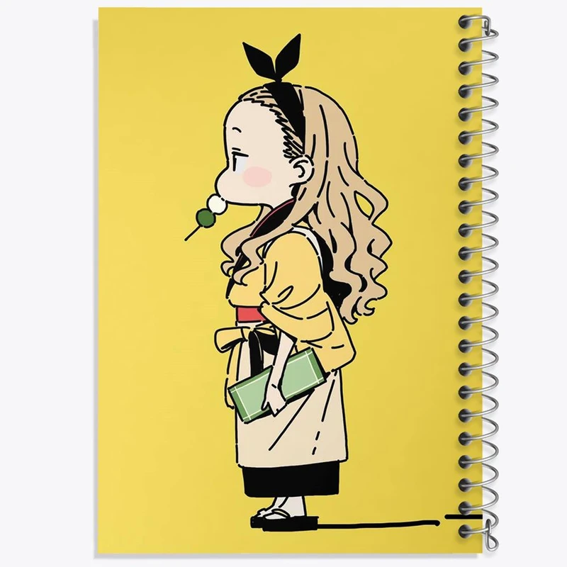 دفتر نت موسیقی 50 برگ خندالو مدل کورومی انیمه لیکوریس ریکویل Lycoris Recoil کد 22995