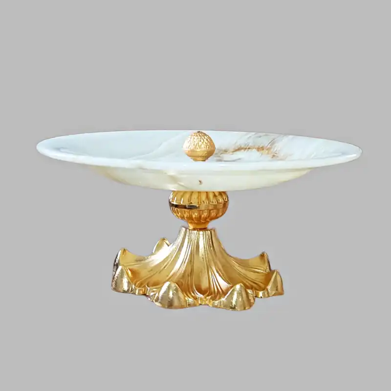 شیرینی خوری سنگی مدل مرمر طبیعی کد k002