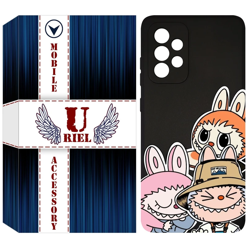 کاور یوریل مدل KSH کد 145 طرح عروسک لبوبو مناسب برای گوشی موبایل سامسونگ Galaxy A33 5G