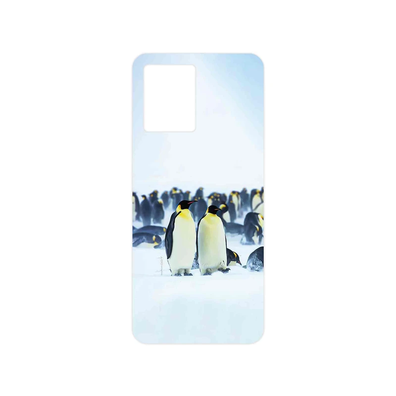 برچسب پوششی ماهوت مدل Penguin مناسب برای گوشی موبایل اپو Reno 8 4G