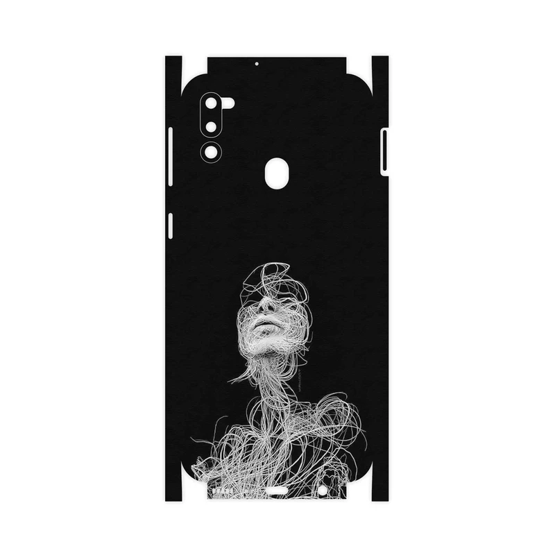 برچسب پوششی ماهوت مدل Strings Digital Art 2-FullSkin مناسب برای گوشی موبایل سامسونگ Galaxy M21 (2021) Edition