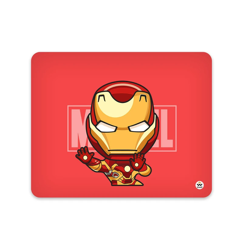 ماوس پد شادیت مدل Iron Man کد530 سایز 24*19 سانتی متر