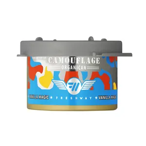 خوشبوکننده خودرو فرش وی مدل کنسروی ارگانیک CC با رایحه vanilla magic