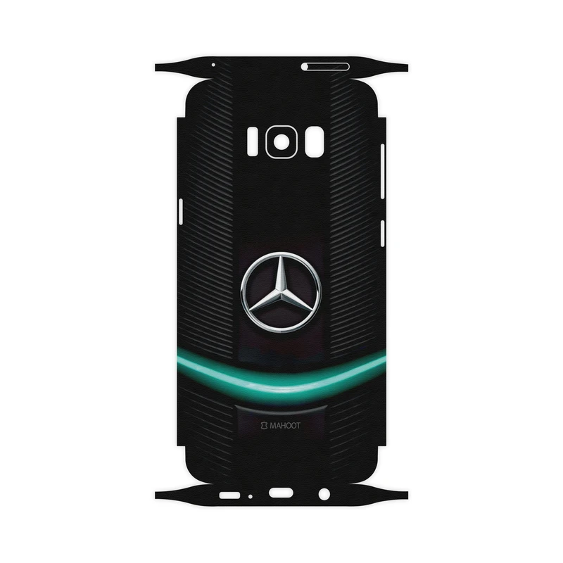 برچسب پوششی ماهوت مدل Mercedes-Benz-FullSkin مناسب برای گوشی موبایل سامسونگ Galaxy S9
