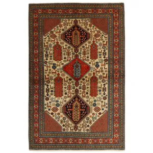 فرش دستبافت چهار و نیم متری مدل اردبیل ایلیاتی کد 516260