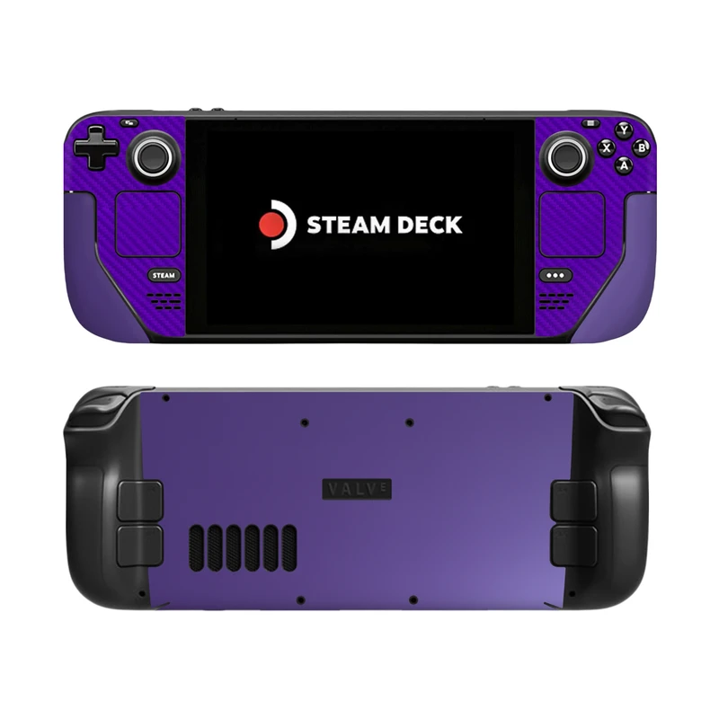  برچسب کنسول بازی ماهوت مناسب برای استیم دک مدل Purple Fiber_Matte BlueBerry