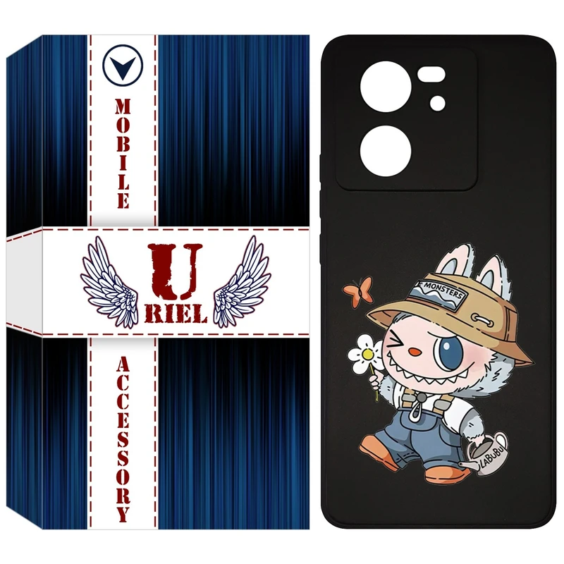 کاور یوریل مدل KSH کد 111 طرح عروسک لبوبو مناسب برای گوشی موبایل شیائومی 13T / 13T Pro / Redmi K60 Ultra