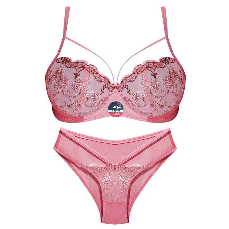 ست شورت و سوتین زنانه غوغا مدل هارنس تورگاز کد Oid-016 