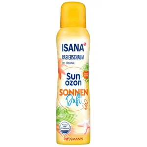 فوم اصلاح ایسانا مدل sun ozon smell حجم 150 میلی لیتر