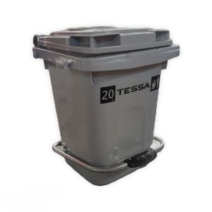 نقد و بررسی سطل زباله تسا مدل پدالی 20L توسط خریداران