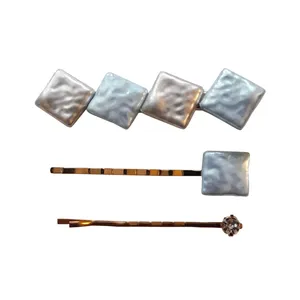  ست گیره مو و سنجاق مو زنانه مدل F007 مجموعه 3 عددی