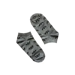 جوراب مدل مچی کد AD-KH رنگ خاکستری