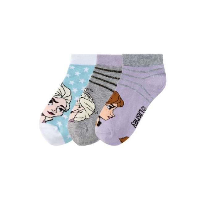 جوراب دخترانه دیزنی مدل YS001 مجموعه 3 عددی