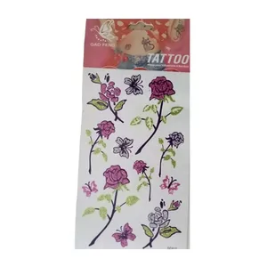 تتو موقت طرح گل کد 91